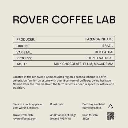 Brazil Fazenda Inhame Natural